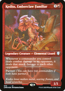 Kediss, Emberclaw Familiar (Foil Etched) (CMR-573)  Foil - Commander Legends