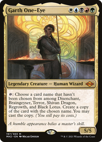 Garth One-Eye (MH2-197)  - Modern Horizons 2