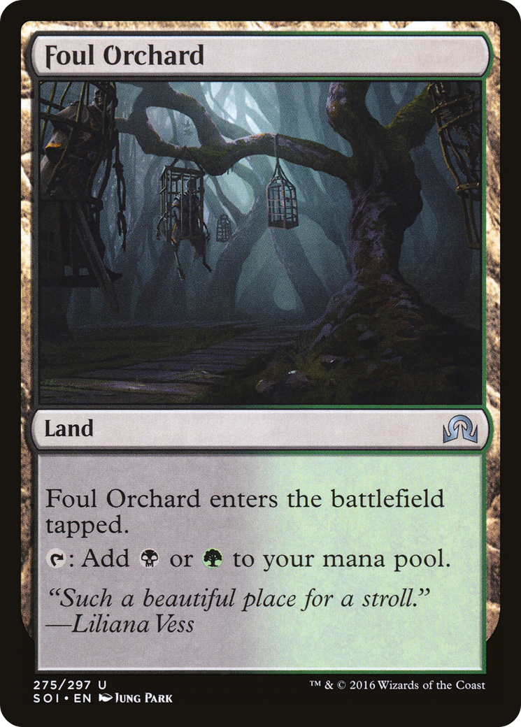 Foul Orchard (SOI-275)  Foil - Shadows over Innistrad