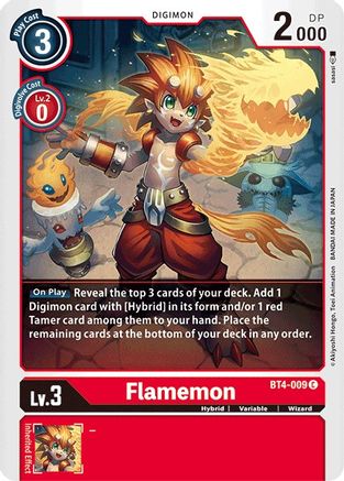 Flamemon [BT4-009] [Great Legend]