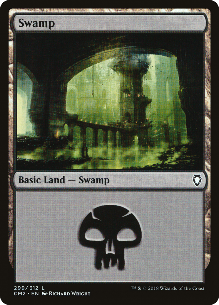 Swamp (299) (CM2-299)  - Commander Anthology Volume II