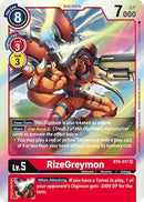 RizeGreymon (BT4-017) - Great Legend Foil