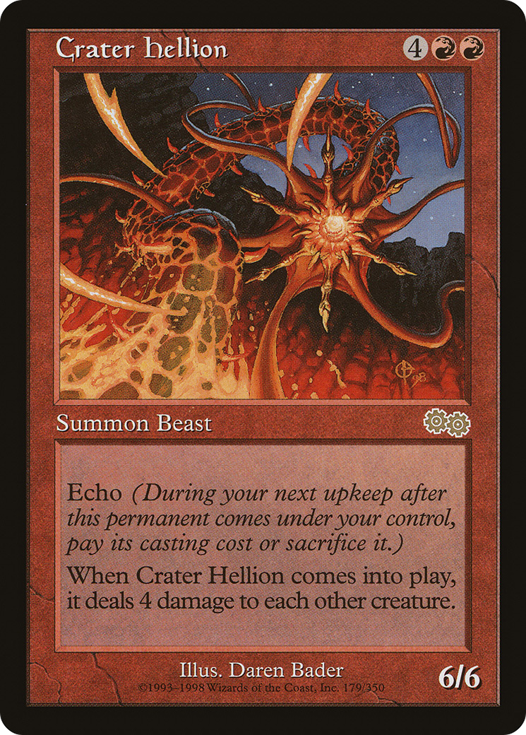 Crater Hellion (USG-179)  - Urza's Saga