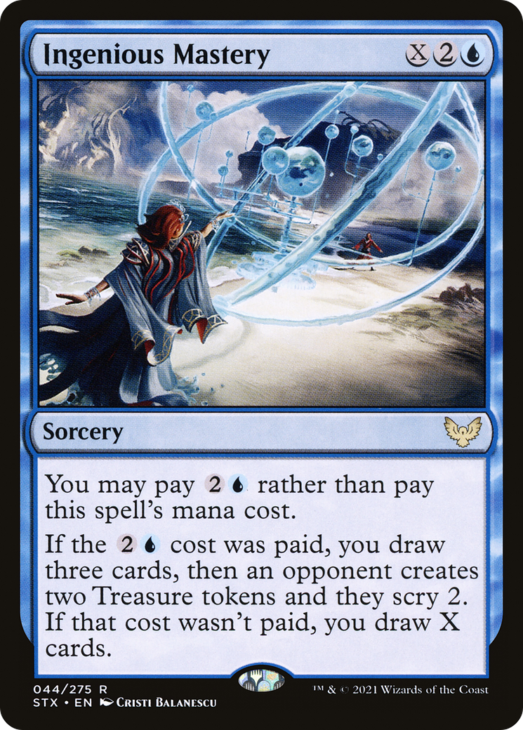 Ingenious Mastery (STX-044)  Foil - Strixhaven: School of Mages