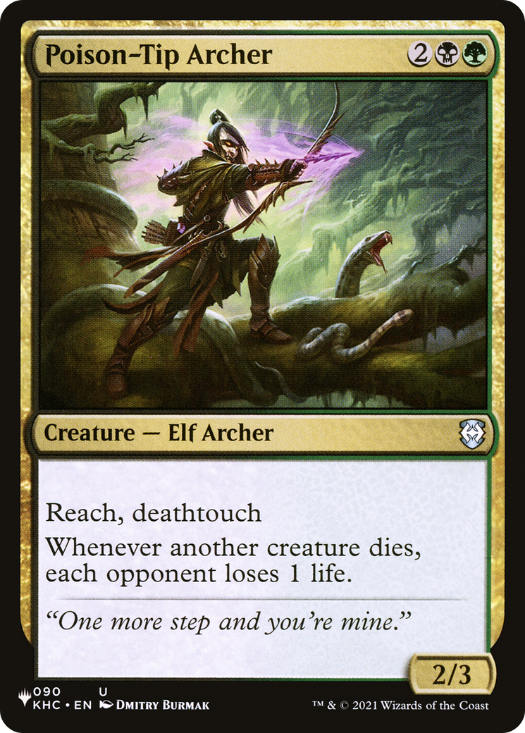 Poison-Tip Archer (LIST-KHC-90)  - The List