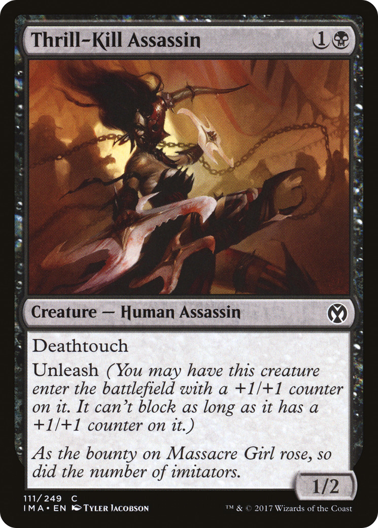 Thrill-Kill Assassin (IMA-111)  Foil - Iconic Masters