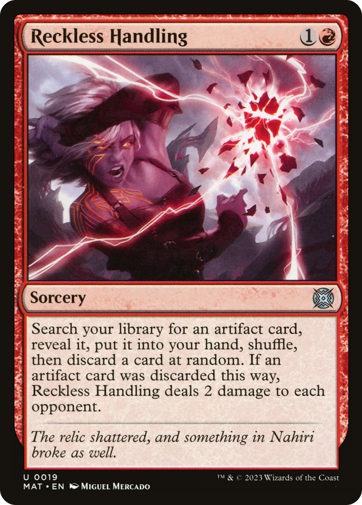 Reckless Handling (MAT-019)  - March of the Machine: The Aftermath