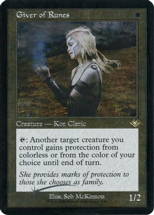 Giver of Runes (Retro Frame) (Foil Etched) (MH1-003)  Foil - Modern Horizons