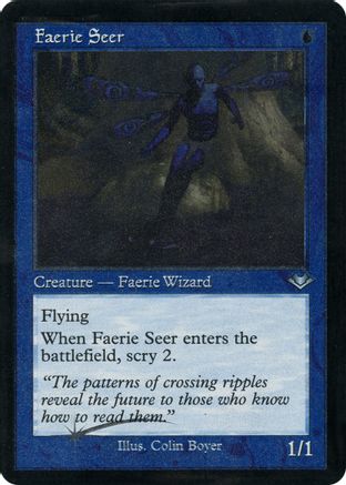 Faerie Seer (Retro Frame) (Foil Etched) (MH1-008)  Foil - Modern Horizons
