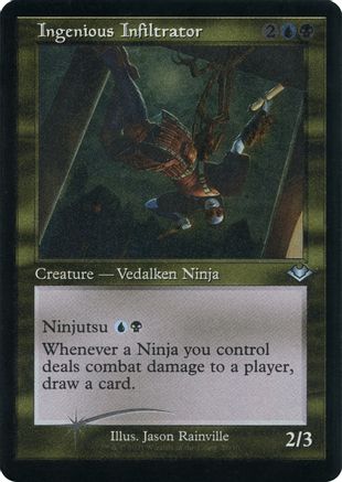 Ingenious Infiltrator (Retro Frame) (Foil Etched) (MH1-028)  Foil - Modern Horizons
