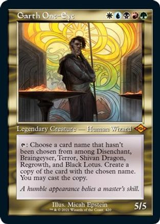 Garth One-Eye (Retro Frame) (Foil Etched) (MH2-420)  Foil - Modern Horizons 2