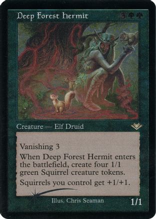 Deep Forest Hermit (Retro Frame) (Foil Etched) (MH1-020)  Foil - Modern Horizons