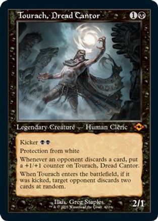 Tourach, Dread Cantor (Retro Frame) (Foil Etched) (MH2-402)  Foil - Modern Horizons 2