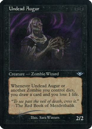 Undead Augur (Retro Frame) (Foil Etched) (MH1-015)  Foil - Modern Horizons