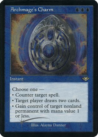 Archmage's Charm (Retro Frame) (Foil Etched) (MH1-007)  Foil - Modern Horizons