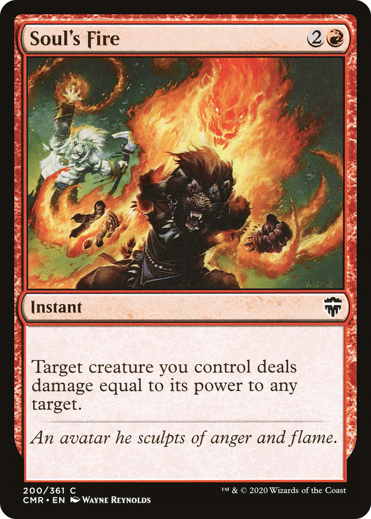 Soul's Fire (CMR-200)  - Commander Legends