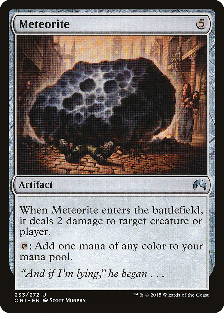 Meteorite (ORI-233)  Foil - Magic Origins