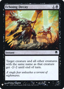 Echoing Decay (LIST-DST-41)  Foil - The List