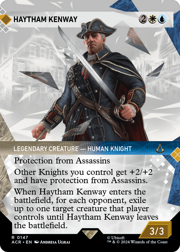 Haytham Kenway (Showcase) (ACR-147)  Foil - Assassin's Creed: (Showcase) (Borderless)