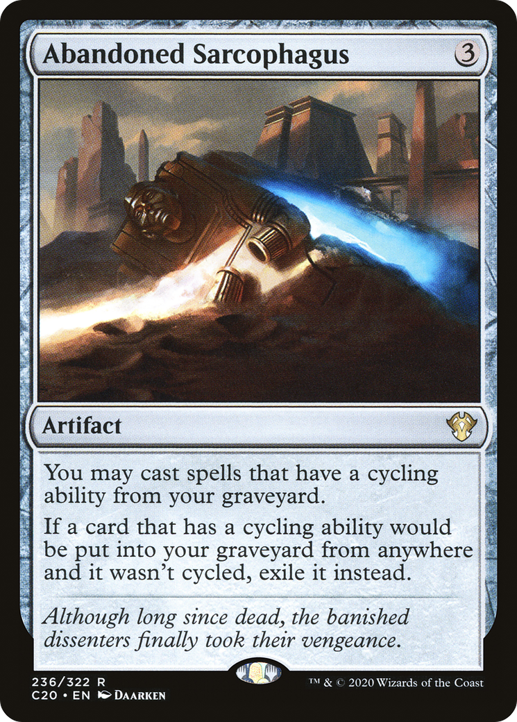Abandoned Sarcophagus (C20-236)  - Commander 2020