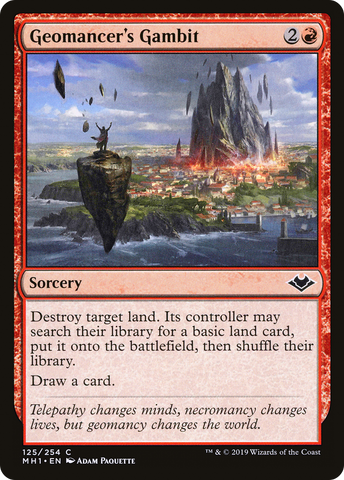 Geomancer's Gambit (MH1-125)  - Modern Horizons