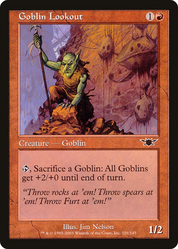 Goblin Lookout (LGN-101)  Foil - Legions
