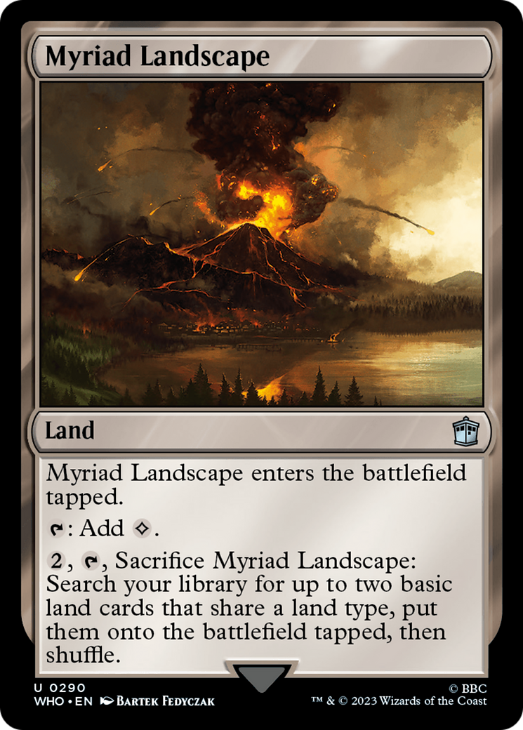 Myriad Landscape (WHO-290)  Foil - Doctor Who