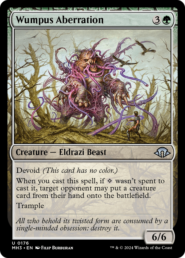 Wumpus Aberration (MH3-176)  - Modern Horizons 3: (devoid)