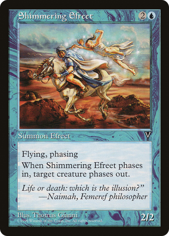 Shimmering Efreet (VIS-)  - Visions
