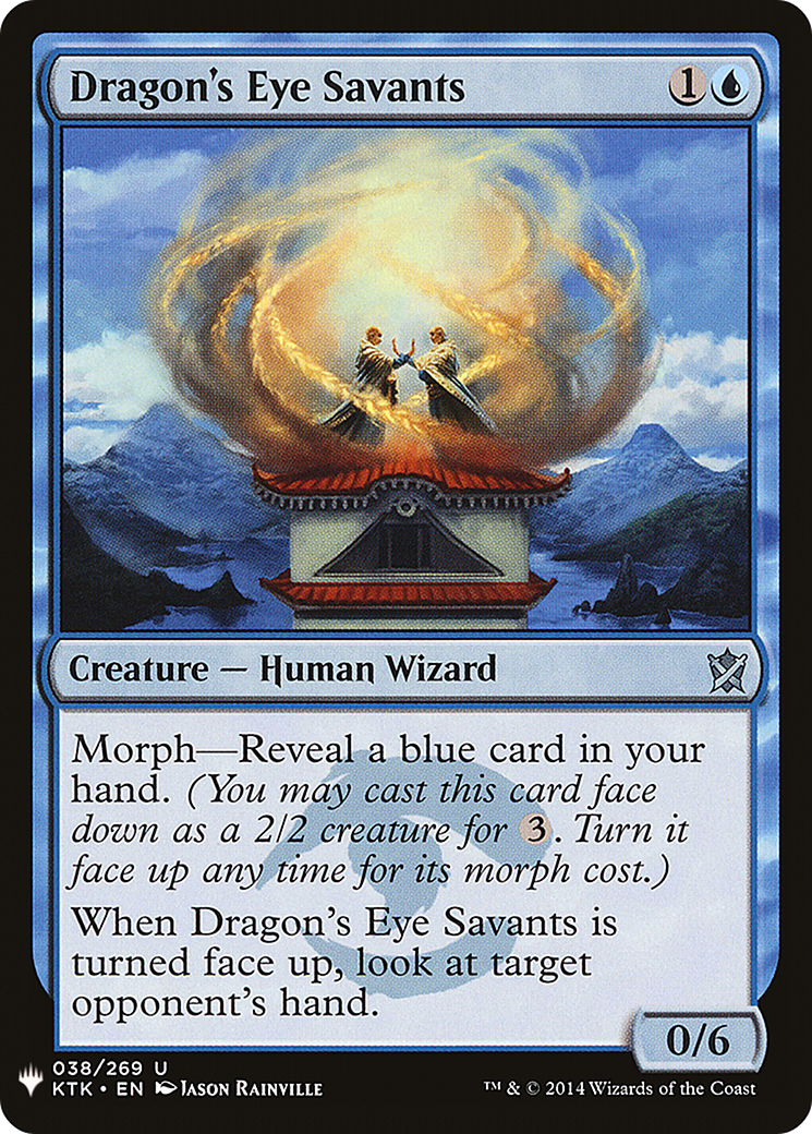 Dragon's Eye Savants (LIST-038)  - The List