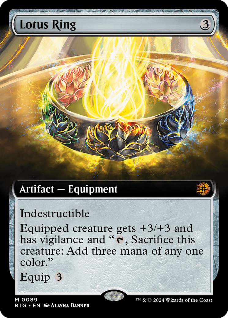 Lotus Ring (Extended Art) (BIG-089)  - The Big Score: (Extended Art)