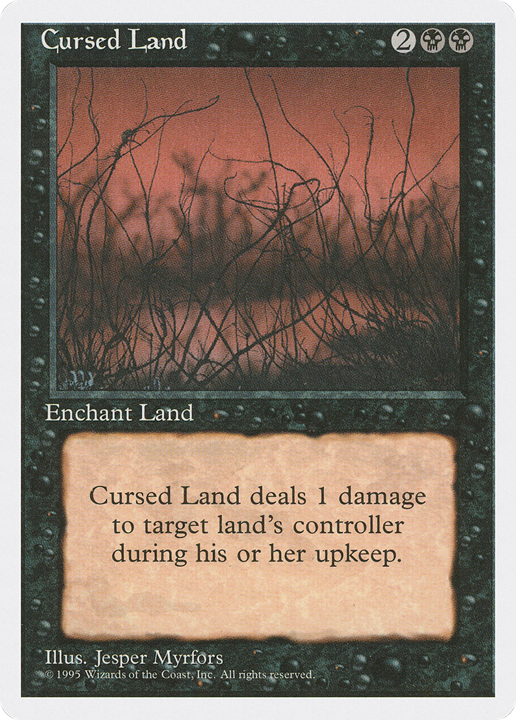 Cursed Land (4ED-)  - Fourth Edition