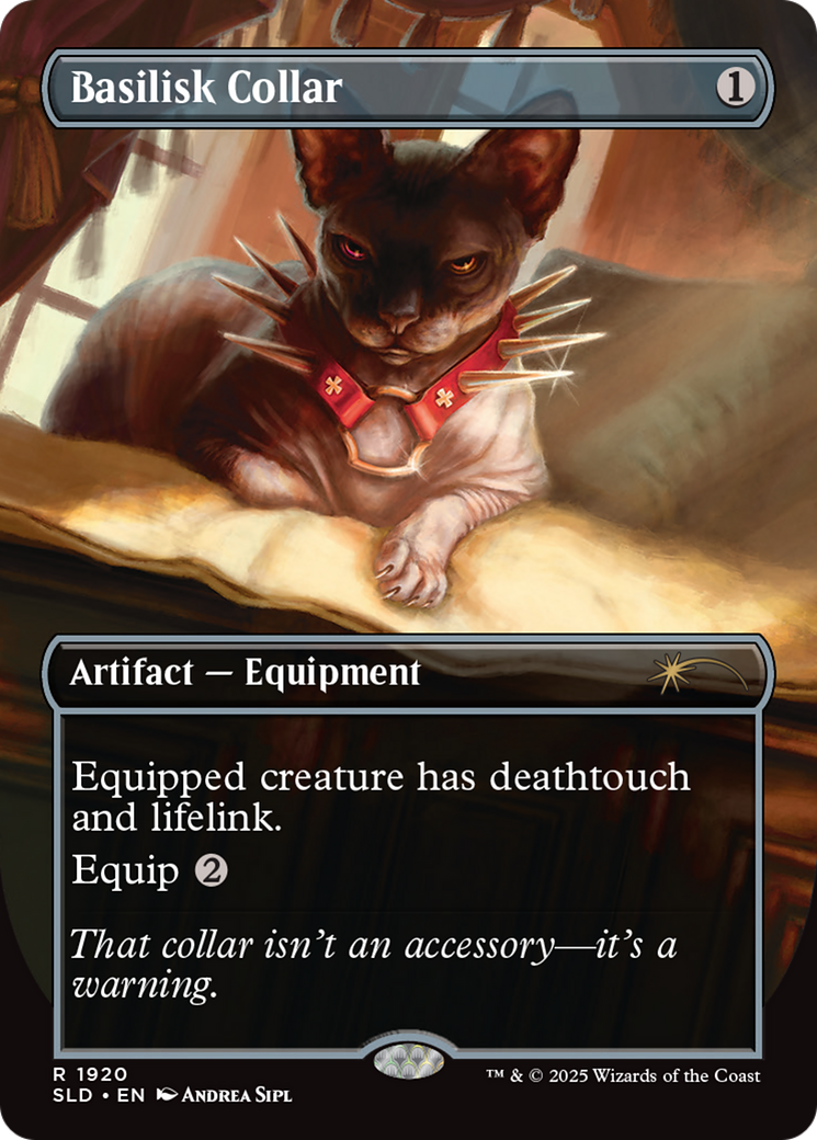 Basilisk Collar (1920) (SLD-1920)  - Secret Lair Drop (Borderless)