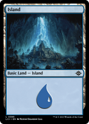 Island (0395) (LCI-395)  Foil - The Lost Caverns of Ixalan