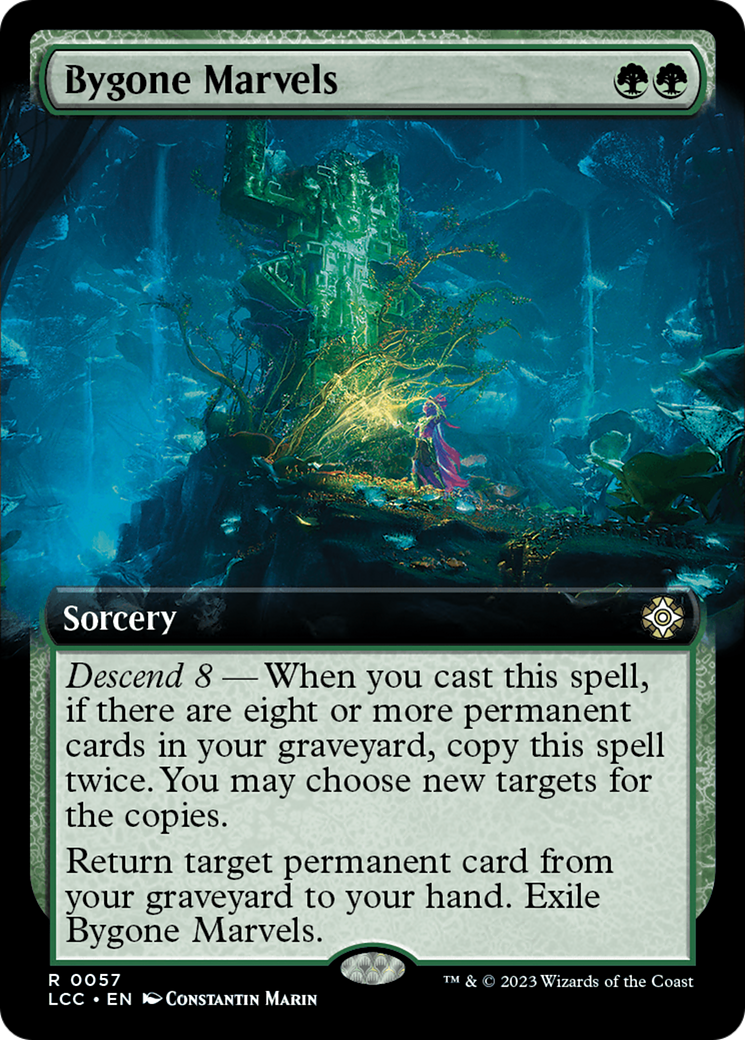 Bygone Marvels (Extended Art) (LCC-057)  - The Lost Caverns of Ixalan Commander: (Extended Art)