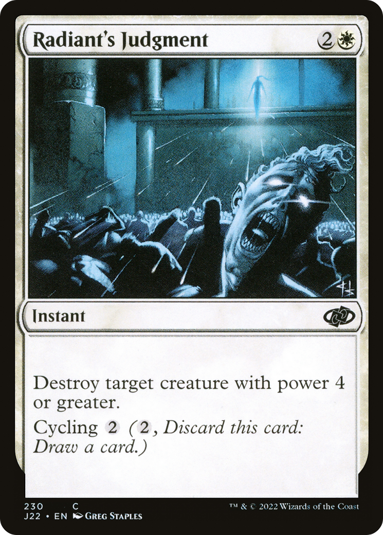 Radiant's Judgment (J22-230)  - Jumpstart 2022