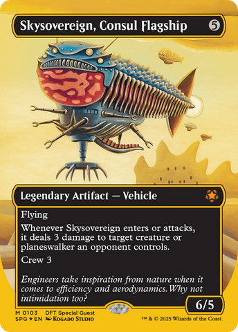 Skysovereign, Consul Flagship (First-Place Foil) (SPG-103)  Foil - Special Guests (Borderless)