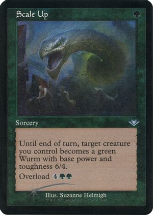 Scale Up (Retro Frame) (Foil Etched) (MH1-023)  Foil - Modern Horizons