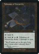 Talisman of Hierarchy (Retro Frame) (Foil Etched) (MH1-036) - Modern Horizons Foil