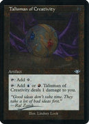Talisman of Creativity (Retro Frame) (Foil Etched) (MH1-034) - Modern Horizons Foil