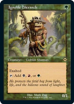 Ignoble Hierarch (Retro Frame) (Foil Etched) (MH2-414)  Foil - Modern Horizons 2