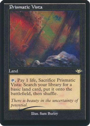 Prismatic Vista (Retro Frame) (Foil Etched) (MH1-040)  Foil - Modern Horizons