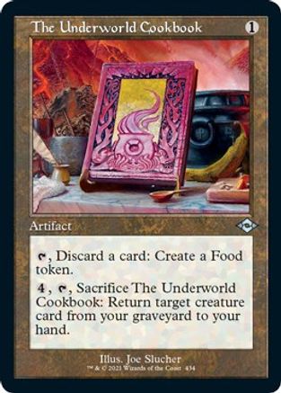 The Underworld Cookbook (Retro Frame) (Foil Etched) (MH2-434)  Foil - Modern Horizons 2