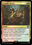 Friendly Rivalry (LTR-204)  Foil - The Lord of the Rings: Tales of Middle-earth