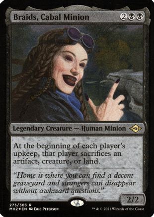 Braids, Cabal Minion (Foil Etched) (MH2-273)  Foil - Modern Horizons 2