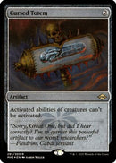 Cursed Totem (Foil Etched) (MH2-295)  Foil - Modern Horizons 2