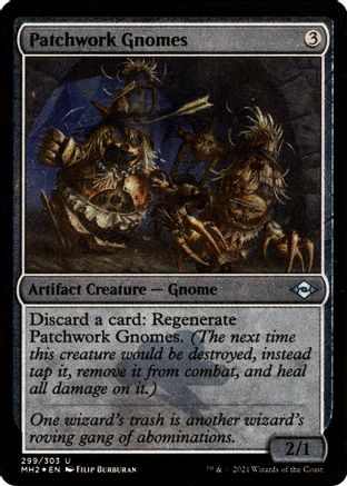 Patchwork Gnomes (Foil Etched) (MH2-299)  Foil - Modern Horizons 2