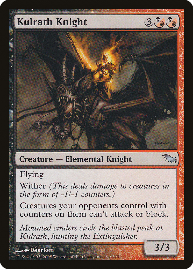 Kulrath Knight (SHM-190)  Foil - Shadowmoor