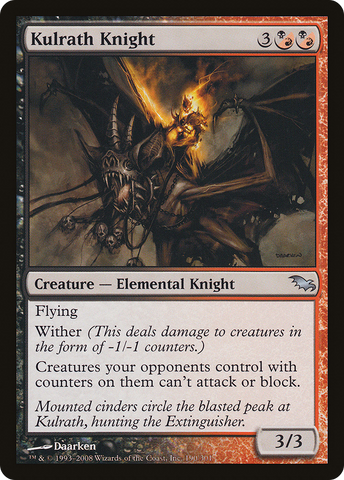 Kulrath Knight (SHM-190)  Foil - Shadowmoor