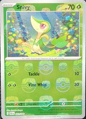 Snivy (001/086) (Master Ball Pattern) [Scarlet & Violet: Black Bolt]